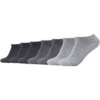 CAMANO Herren Socken Online ca-soft Sneaker 7p, Größe 35-38 in Grau