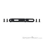 Ortlieb Offset-Plate Adapter 64mm Flaschenhalter Adapter-Schwarz-One Size