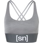 Super.Natural Super Sport BH Damen  Sport-BHs grau Größe XS   Hautfreundlich M