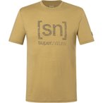 Super.Natural Logo Lines  Herren  T-Shirts beige Größe L Yoga | Lifestyle  Hau