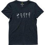 Devold of Norway Classic Flowers Tee Merino 150 W Damen Funktionsshirt ( Dunkelb