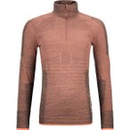 Ortovox Damen 230 Competition Zip Neck Longsleeve (Größe XS, pink)