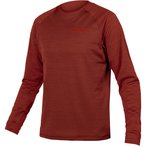 Endura SingleTrack Fleece  Herren  Longsleeves rot Größe M Mountainbike  Elast