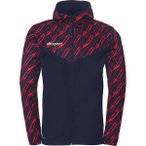 UHLSPORT Trainingsjacke Progressive 28 Multi Hood, Größe XXL in Blau