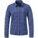 Schöffel Style Dynkur  Damen  Blusen blau Größe XXL Camping  Elastisch
