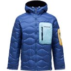 Peak Performance Helium Utility Down Hood Herren Daunenjacke ( Hellblau XL)
