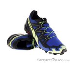 Salomon Speedcross 6 Herren Traillaufschuhe-Blau-9,5