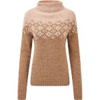 Sherpa Adventure Gear Damen Mandari Mock Neck Pullover (Größe L, braun)