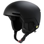 Head - Faero Mips - Skihelm Gr 52-55 cm - XS/S schwarz