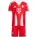 ADIDAS Kinder Fananzug FC Bayern München 25/26 Mini-Heim, Größe 98 in Rot
