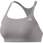 adidas Optime Essentials Light Support Sport BH Damen  Sport-BHs grau Größe XS