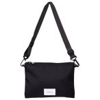 Sandqvist - Ground Sachoche Slim - Umhängetasche Gr 1,5 l schwarz