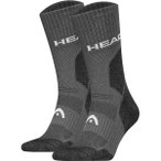 HEAD Unisex Wandersocken, 2er Pack - Hiking All Climates Crew, Sportsocken, Logo