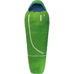 Grüezi Bag Wolle Kids World Traveller - Wollschlafsack rechts holly green