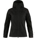 Fjällräven Abisko Lite Trekking  Damen  Softshelljacke schwarz Größe XS Camp