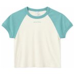 Mazine - Women's Contrast Sleeves T-Shirt - T-Shirt Gr S weiß