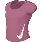 Nike Tempo Swoosh Run  Damen  T-Shirts pink Größe L Laufen | Trailrunning  Sch