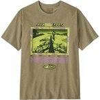Patagonia Run Like Roots Responsibili  Herren  T-Shirts oliv Größe XL Trekking