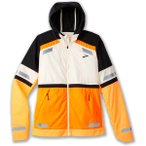BROOKS Herren Funktionsjacke Run Visible Jacket 2.0, Größe M in Weiß