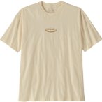 Patagonia ’95 Oval Logo Oversized Damen T-Shirt ( Beige M)