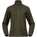 Bergans Damen Rabot Merino Fleece Jacke (Größe L, oliv)