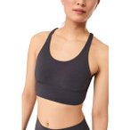 Mandala New Studio Bra Damen Sport-BH ( Anthrazit S Größe,)