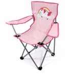 Basic Nature - Travelchair Kids - Campingstuhl Gr 65 x 57 x 30 cm rosa