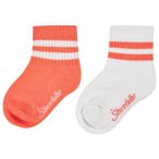 Sterntaler - Kid's Kurz-Socken DP Coolmax Rippe - Multifunktionssocken 17-18 wei