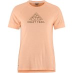 Craft Damen Pro Trail Wool T-Shirt (Größe XL, orange)