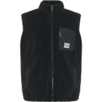 CHIEMSEE Weste aus warmen Sherpa-Fleece, Größe M in Schwarz