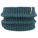 maximo - Kid's Tube gerippt - Schal Gr One Size blau
