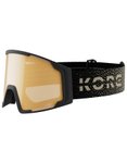 Head - Skibrille - Neves Pro 5K Gold Kore  - Größe L - schwarz