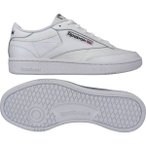 REEBOK Herren Tennisoutdoorschuhe CLUB C 85, Größe 37 ½ in Silber