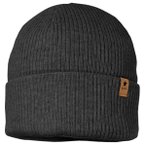 maximo - Kid's Mini-Beanie Umschlag mit Fleecefutter - Mütze Gr 47-49 cm schwar
