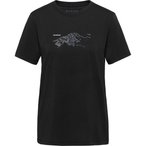 Mammut Mountain Fruendenhorn  Damen  T-Shirts schwarz Größe M Trekking  Elasti