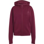 adidas D4T Workout Full Zip Damen Hoodie ( Dunkelrot M)