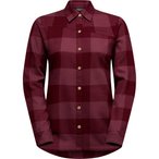 La Sportiva Rambler Flannel  Damen  Blusen rot Größe M Bouldern | Sportkletter