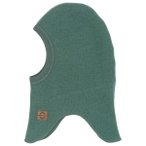 Mikk-Line - Kid's Wool Fullface - Cap Gr 37-40 cm oliv/türkis