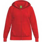 ERIMA TS Kapuzensweatjacke Damen, Größe 34 in Rot