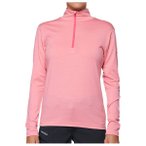 Devold - Women's Breeze Plus Merino 200 Zip Neck - Merinounterwäsche Gr XS rosa