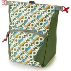 Moon Climbing Bouldering Chalk Bag, retro stripe green