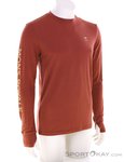 Mons Royale Yotei Merino Classic Herren Funktionsshirt-Orange-L