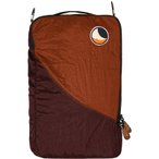 TICKET TO THE MOON Travel Cube - Packwürfel L chocolate-copper