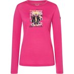 Super.Natural Crazy Mouse  Damen  Longsleeves Merino pink Größe L Trekking  Ha