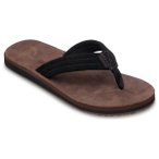 Quiksilver - Carver Suede 26 Plus - Sandalen 40 schwarz/braun