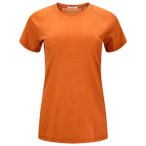 Aclima - Women's LightWool 140 Trail Tee - Merinoshirt Gr XS orange