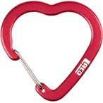 LACD Accessory Biner Heart FS - Materialkarabiner red