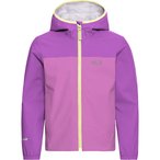Jack Wolfskin Adventuretribe 2L  Kinder  Regenjacke lila Größe 104 Trekking  W