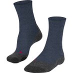 FALKE TK2 Melange Herren Socken, Größe 46-48 in Blau