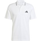 ADIDAS Herren Polo Essentials Small Logo Piqué, Größe XXL in Weiß